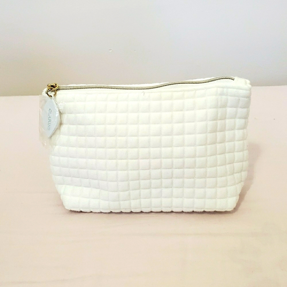 Clarins Soft Quitted Makeup Bag
